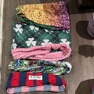 5 Colorful Headband Set